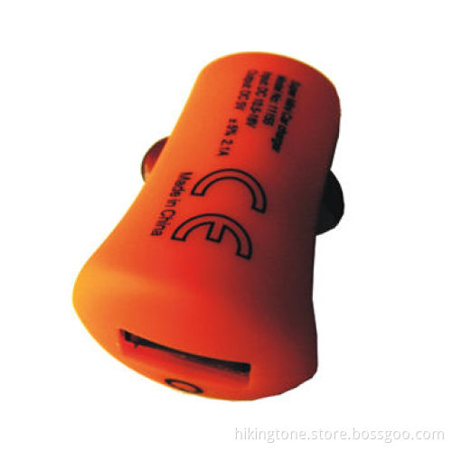 Car charger use ABS, material output DC5V 1A 2.1A